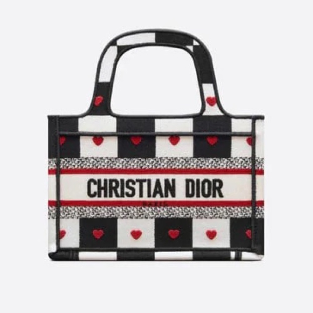 Limited Edition Christian Dior, Dioramour Mini Book Tote